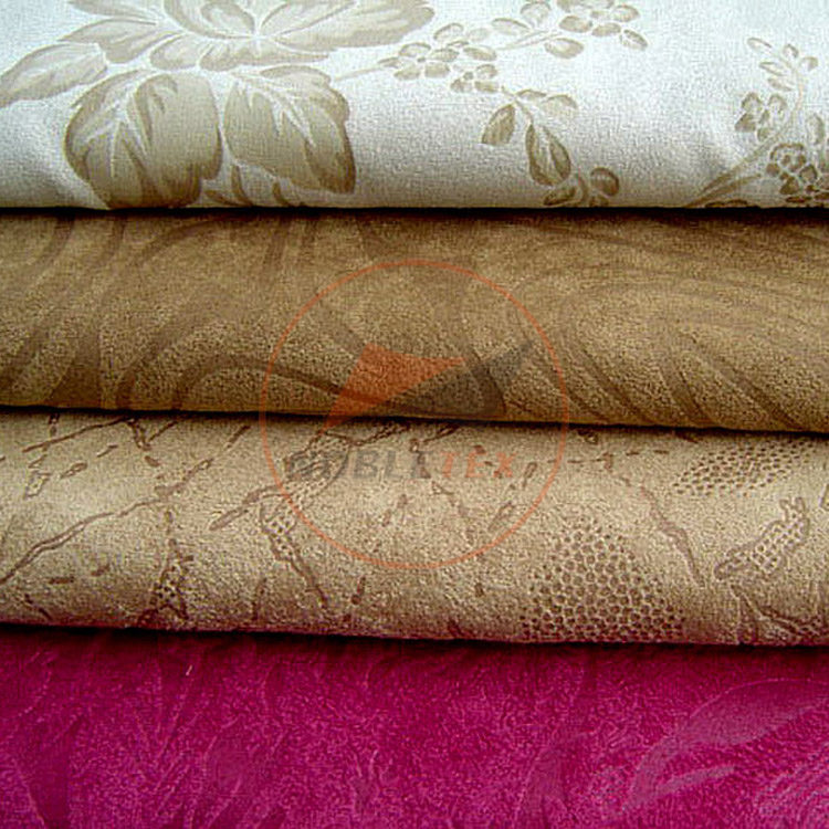 embossed suede軋花麂皮絨